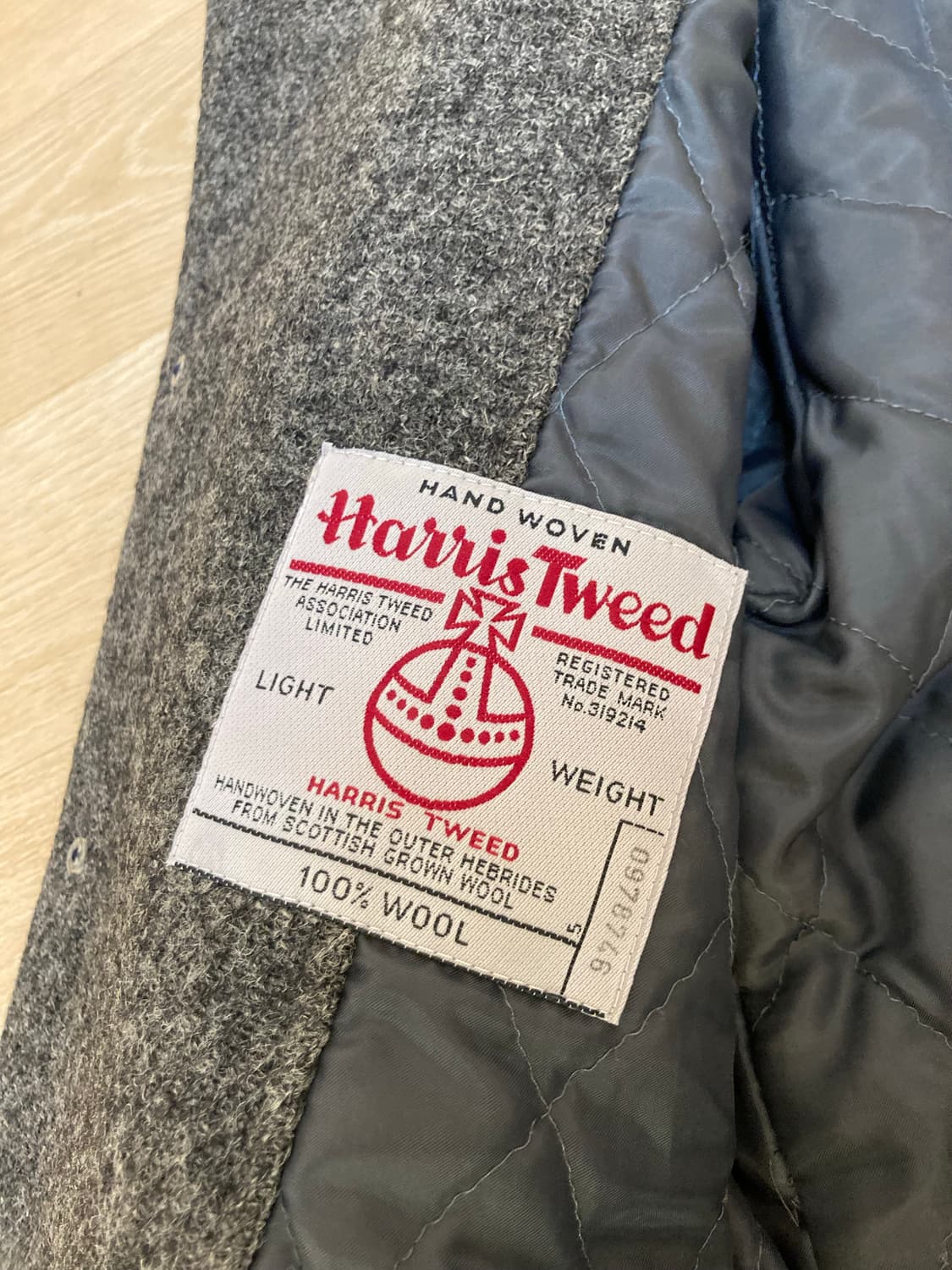 제이프레스 해리스트위드 하프 코트 100 상품이미지3