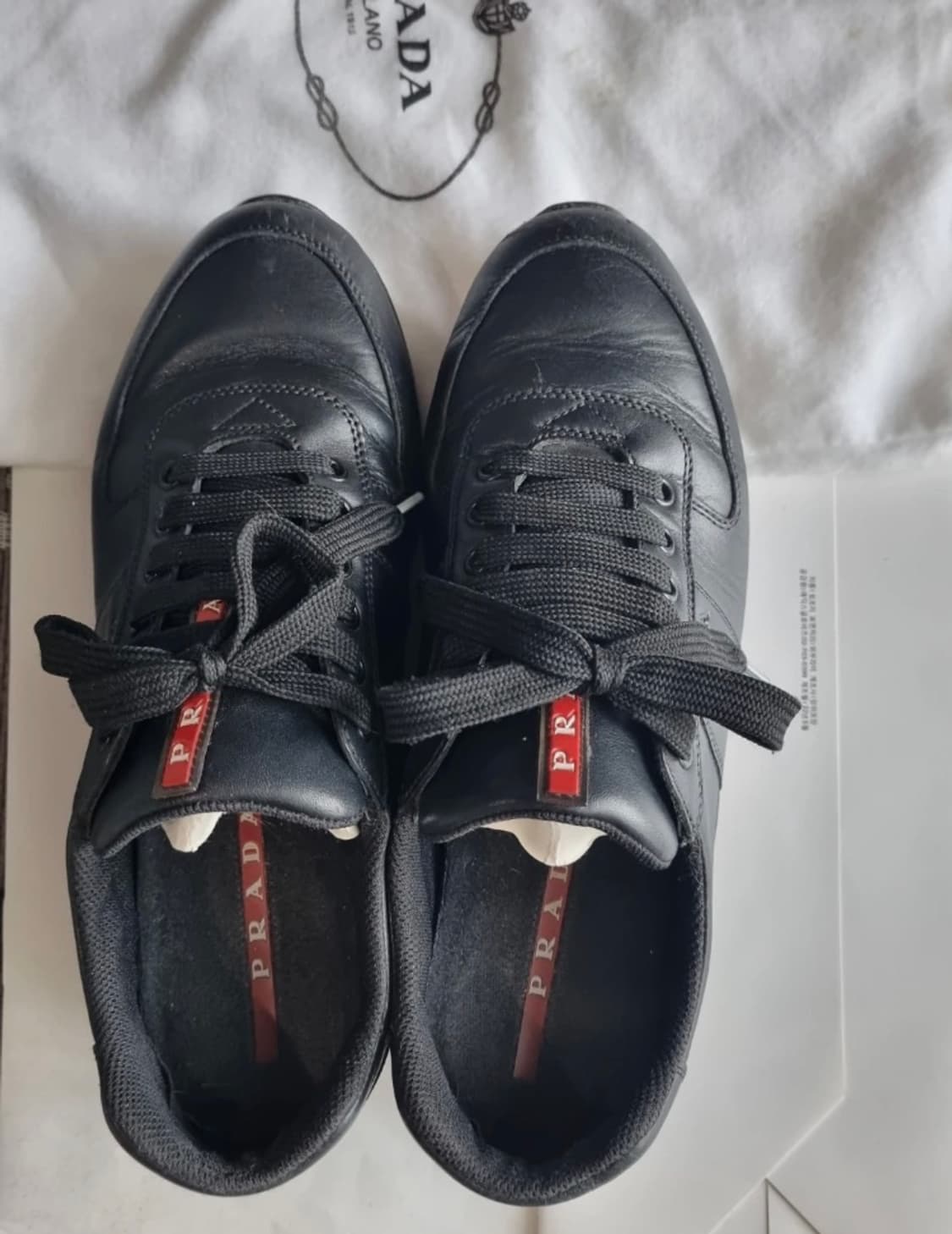 프라다 가죽신발 6사이즈  상품이미지1