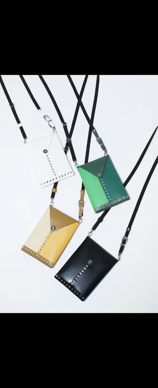 toga pulla mini bag 토가 풀라 가죽 미니백 그린  상품이미지1
