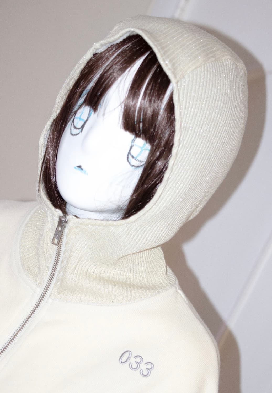 영마일웨어 바라클라바 니트집업 아이보리 상품이미지6