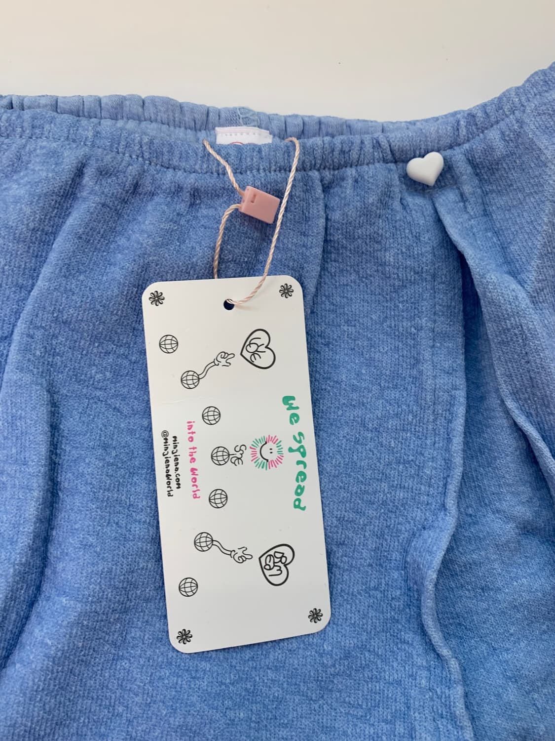 LOVE & PEACE skort blue 상품이미지6