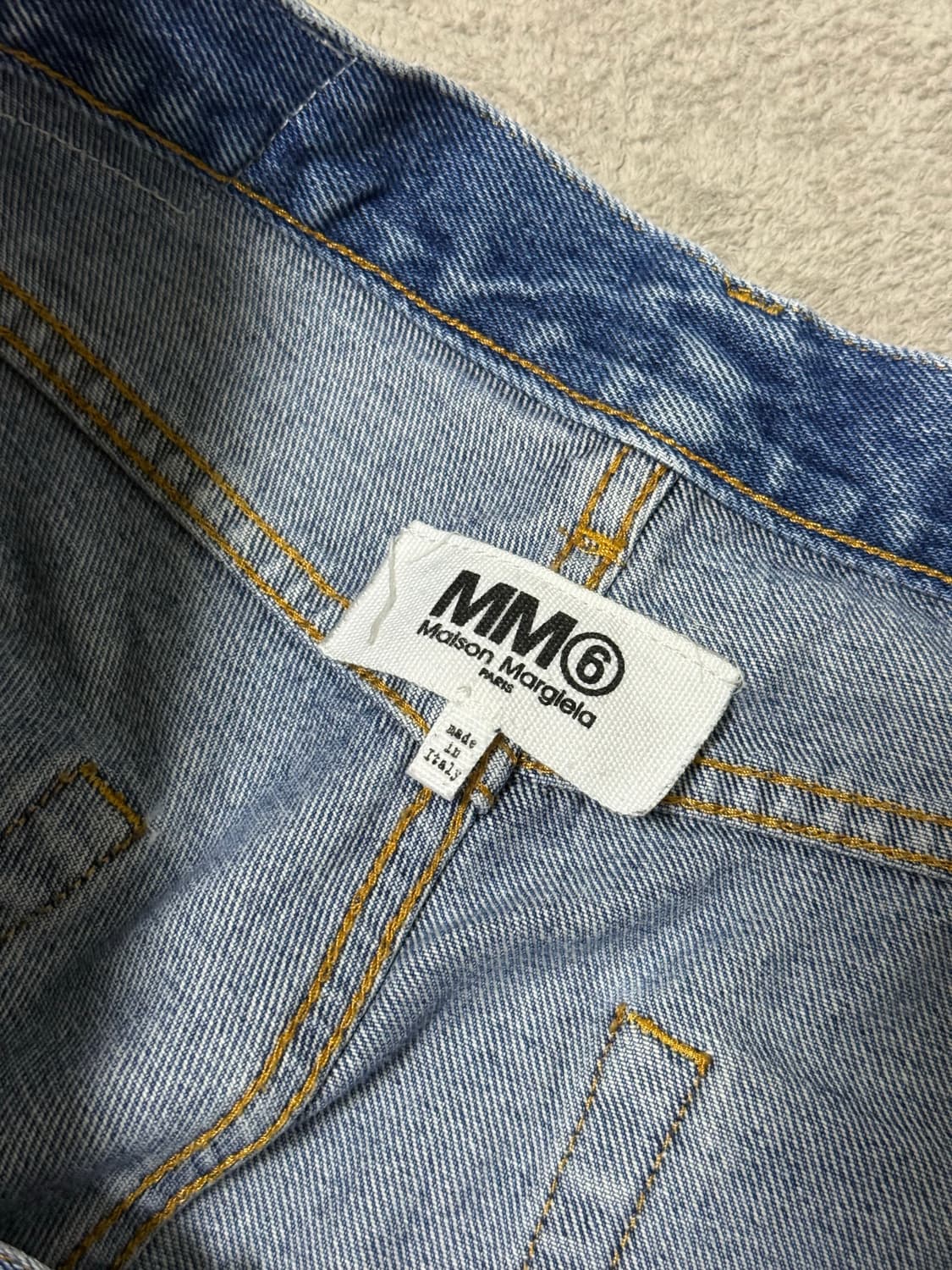 MM6 데님 버뮤다 팬츠 32 상품이미지8