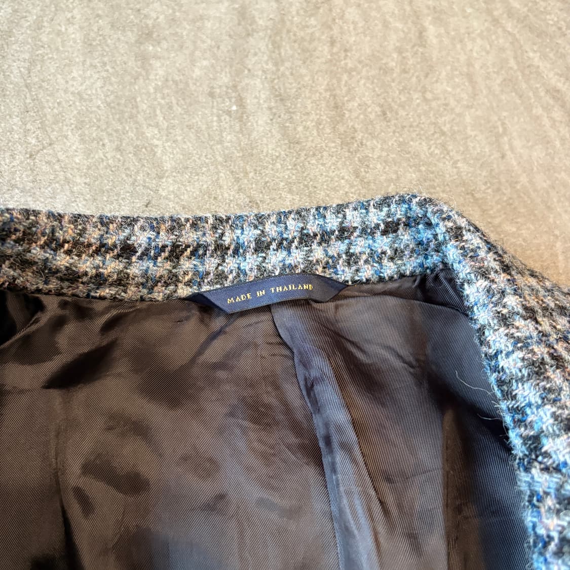 빈티지 해리스트위드 울 자켓 상품이미지5