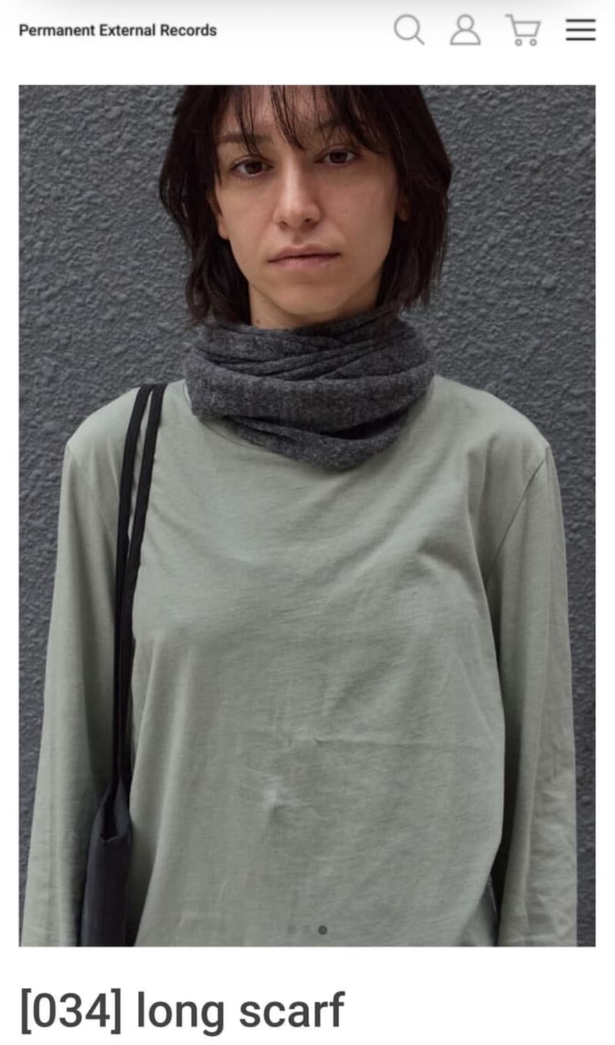 머듈 스카프 그레이 상품이미지2