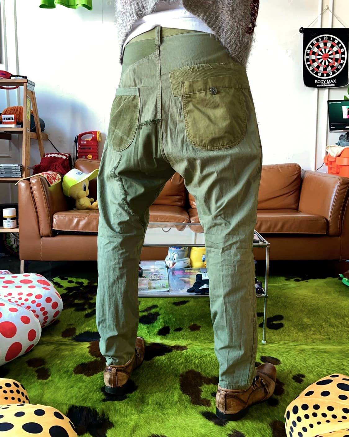 FRAP BOIS Archive Mixed Patch-Work Pants 상품이미지2