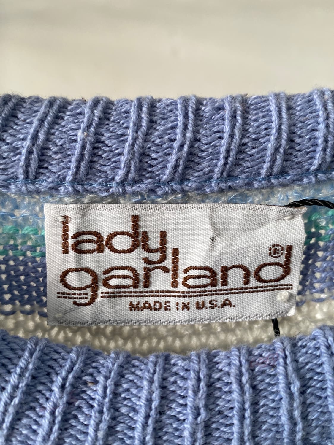 레이디갈랜드 스트라이프 패턴 니트 (Man S) AB1816 상품이미지4