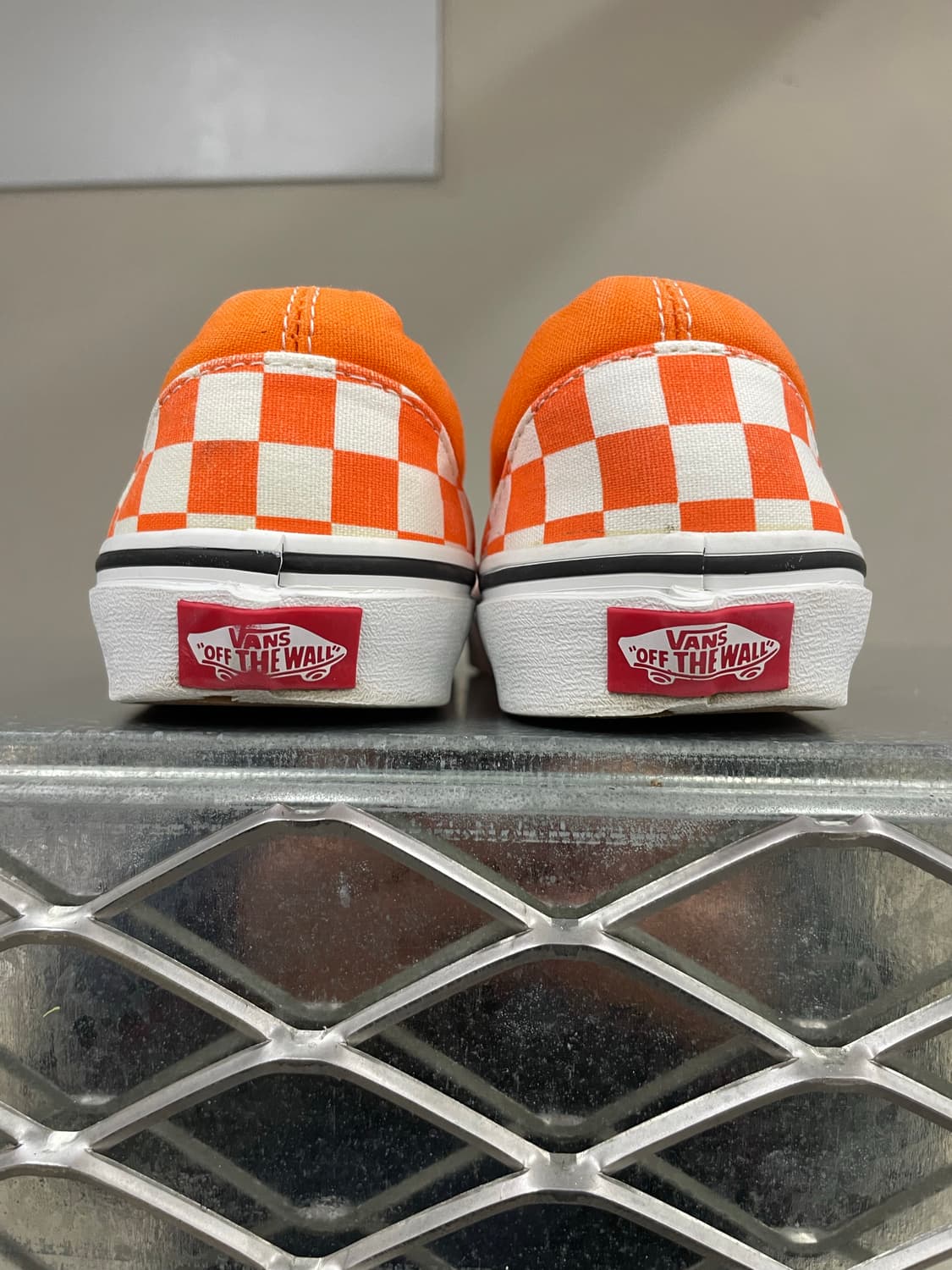 반스 슬립온 체커보드 띠어리 오렌지 245 상품이미지10