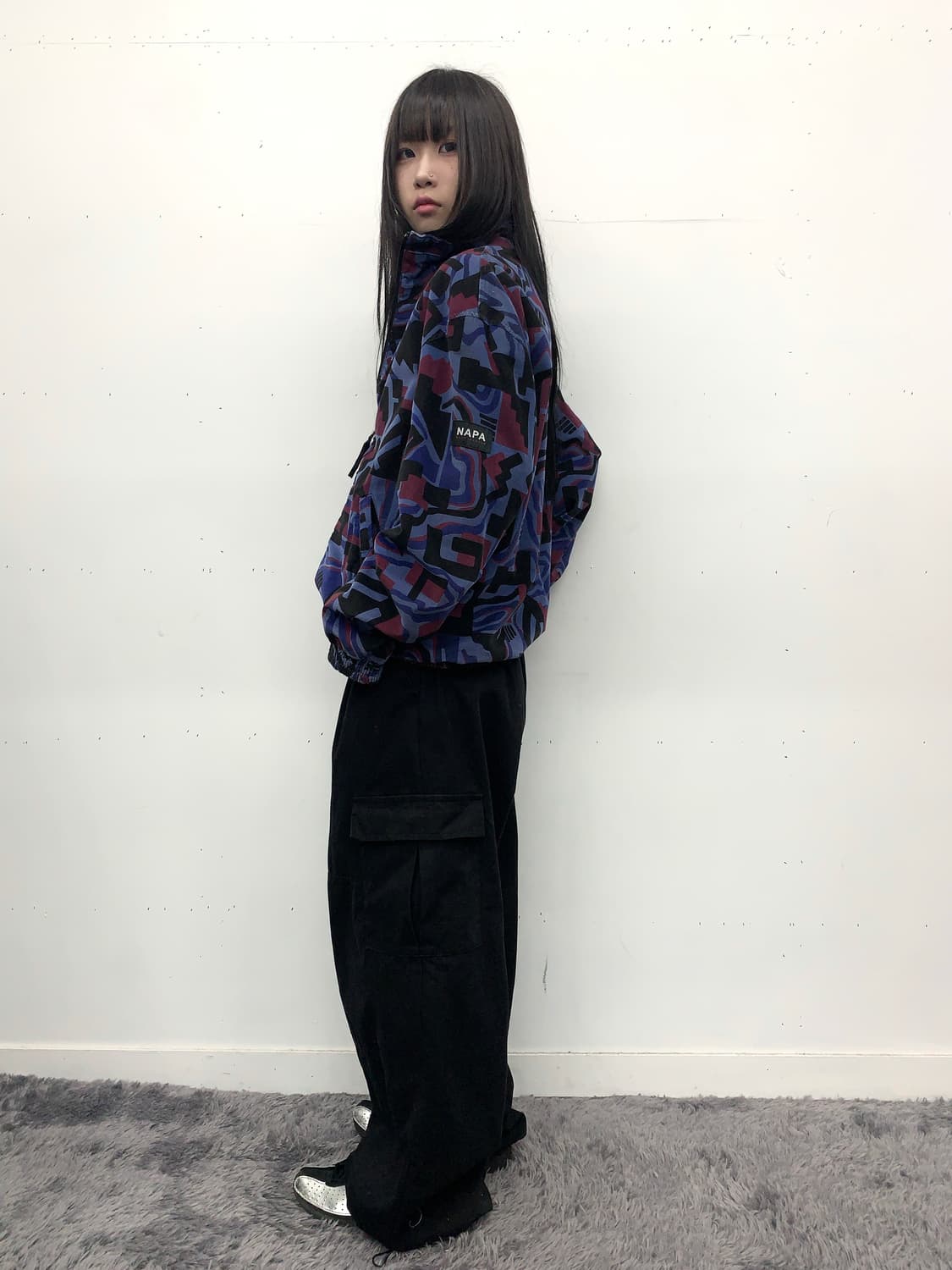 마틴로즈x나파피리 패턴 자켓 상품이미지2