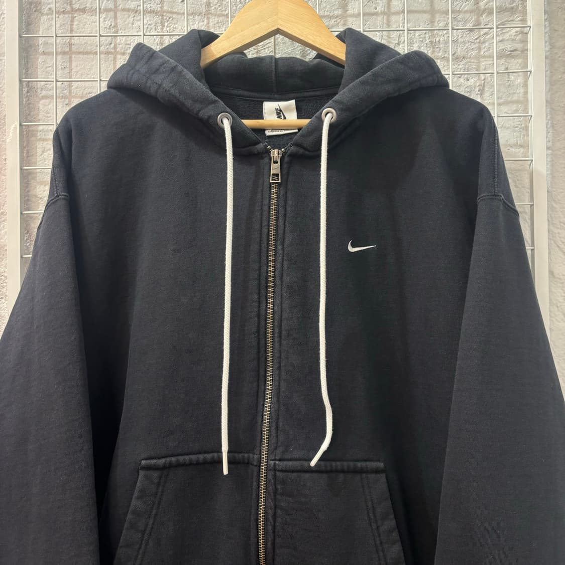 나이키 NRG 솔로 스우시 블랙 후드집업 XL 상품이미지3