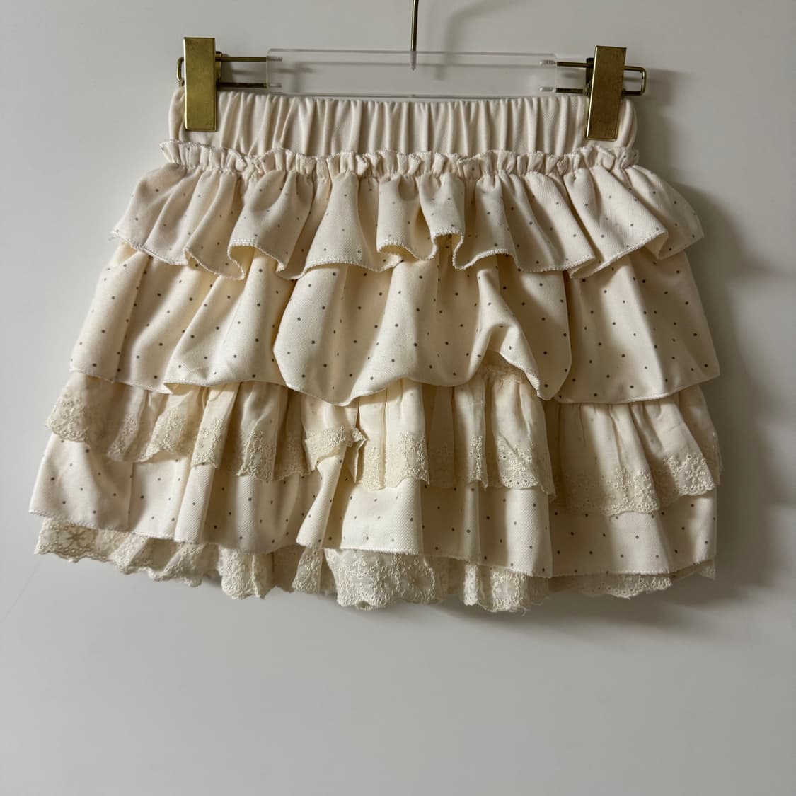 새상품 여자 도트 캉캉 미니스커트 상품이미지1