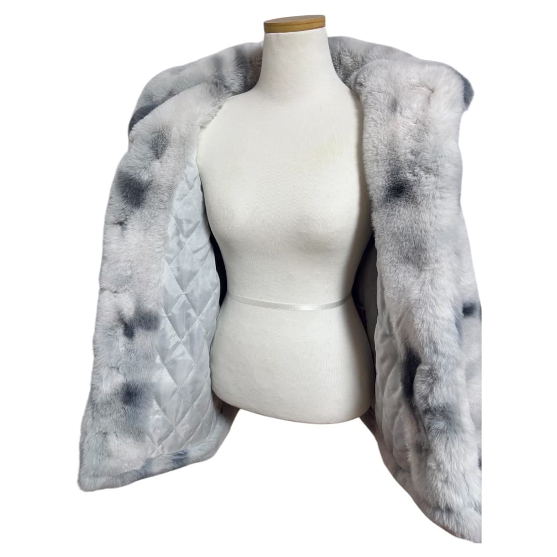 [무배] 네스티팬시클럽 코지 그레이 퍼자켓 (상태좋음) 상품이미지6