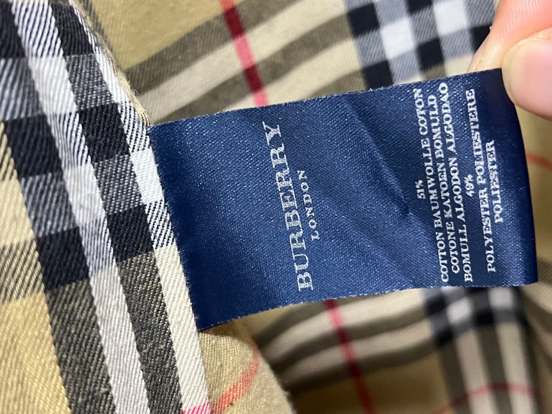 Burberry 버버리 개버딘 래글런 싱글코트 (103) 상품이미지7