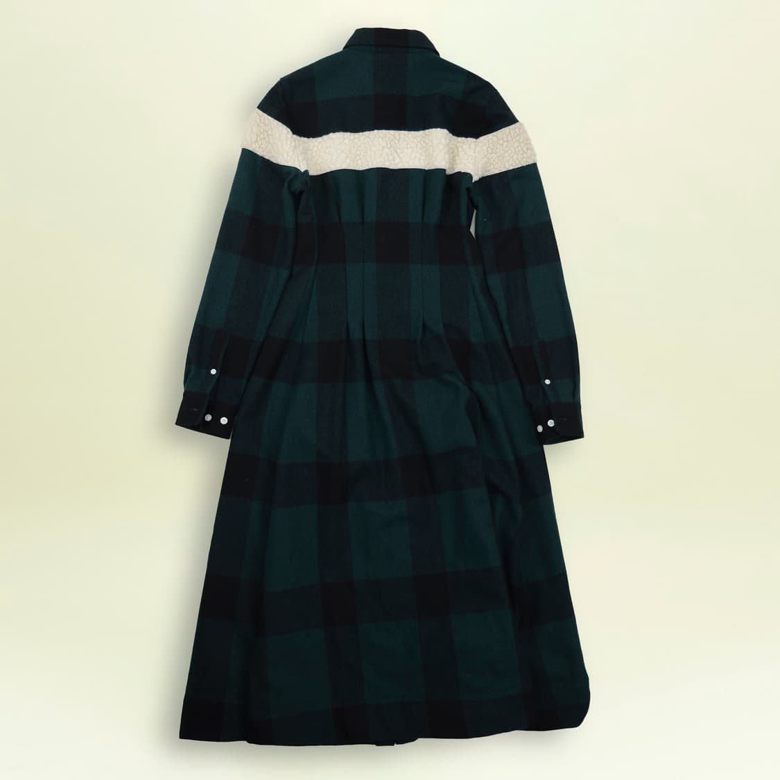 일본 빈티지 겨울 셔츠 자켓 원피스 S 사이즈 상품이미지2