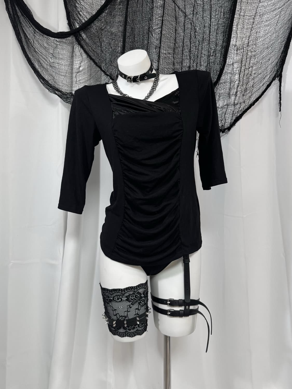 shirring t-shirt 상품이미지1