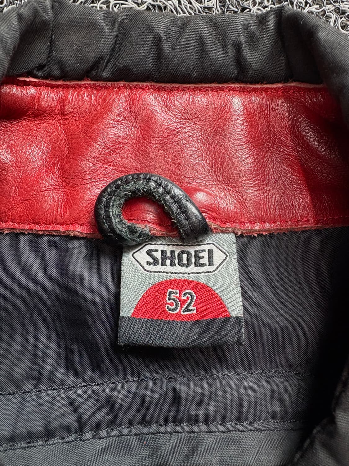Shoei 빈티지 레이싱 라이더 레더 자켓 3206 상품이미지4