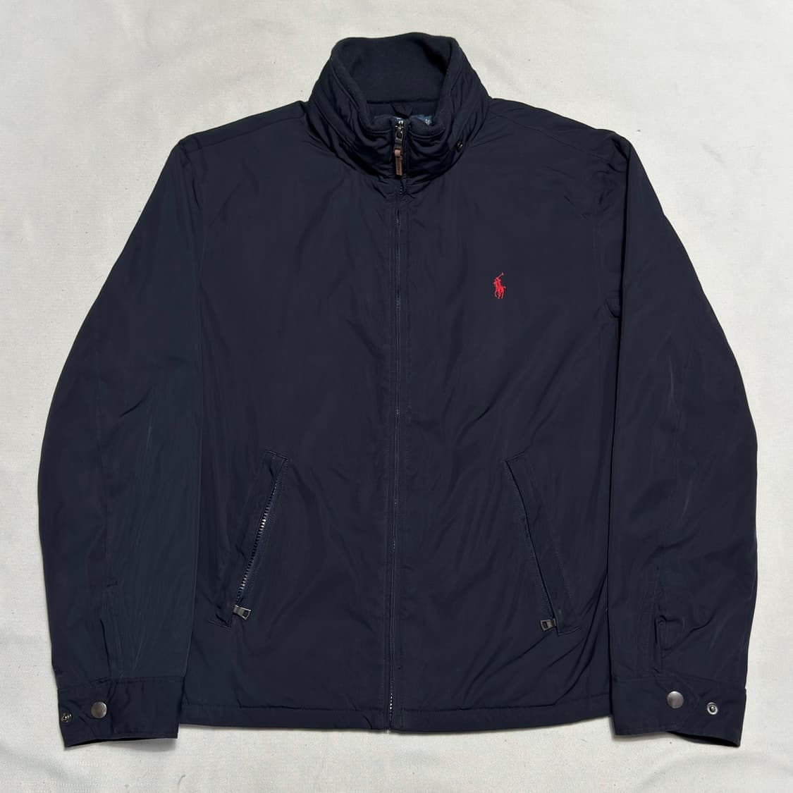 L 폴로랄프로렌 내장후드 네이비 폴리쉘 자켓 상품이미지2