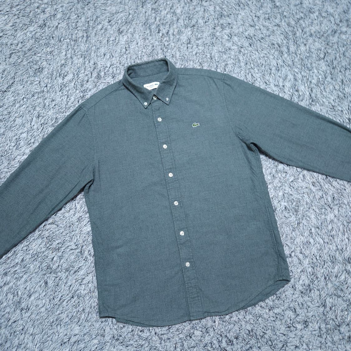 라코스테)100 남자 레귤러핏 체크셔츠남방 / 왕눈이샵 상품이미지2