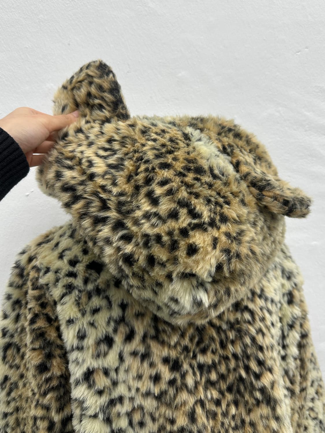 Wakatsuki Chinatsu 레오파드 곰돌이 귀 퍼 상품이미지4