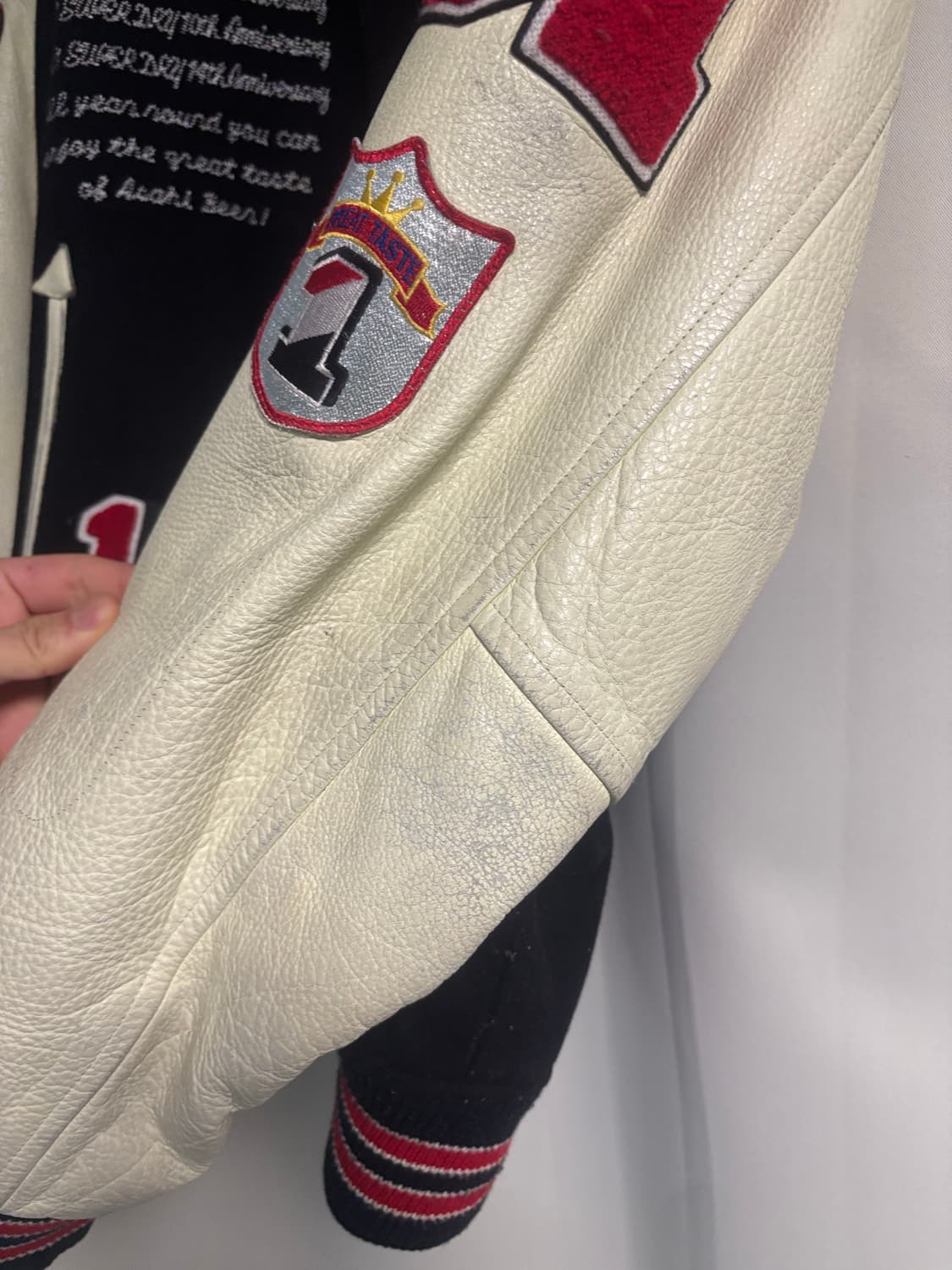 아사히 슈퍼드라이 레더 바시티 2001 상품이미지4