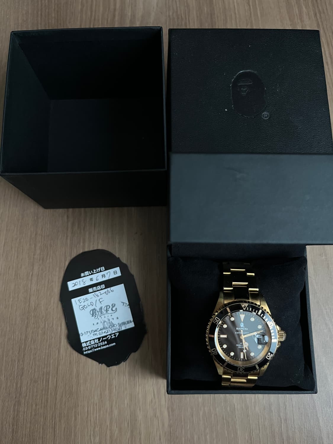 베이프 베이펙스 타입1 골드 블랙  상품이미지4