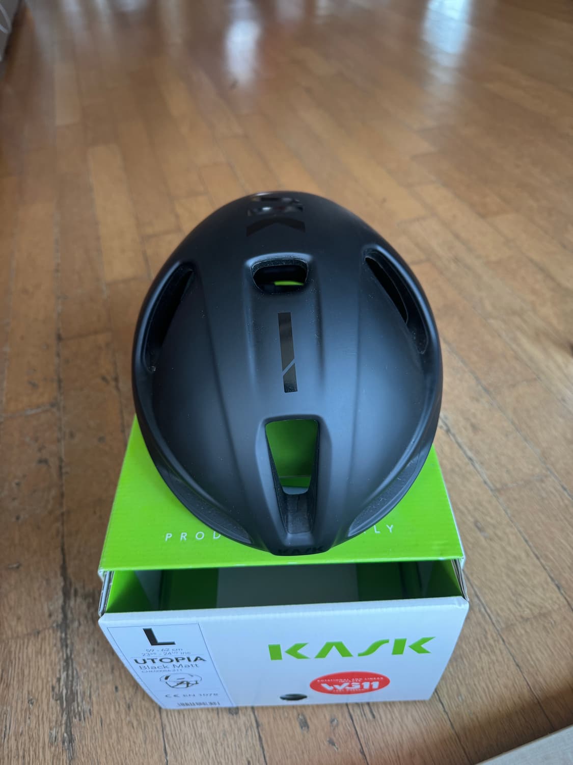 카스크 유토피아 무광 블랙  L 헬멧 상품이미지1