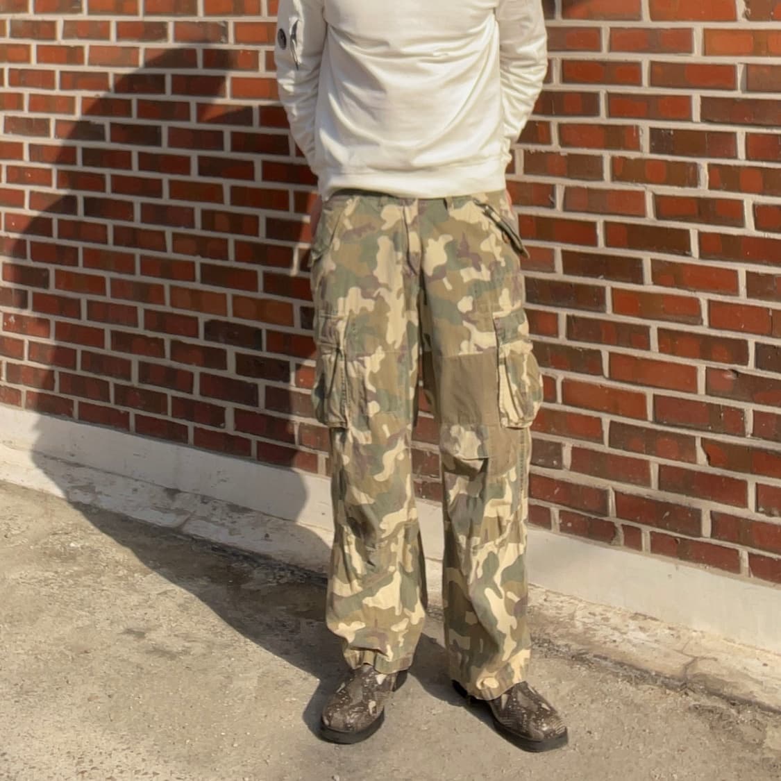 홀리에스터 밀리커리 카모 카고팬츠 상품이미지1