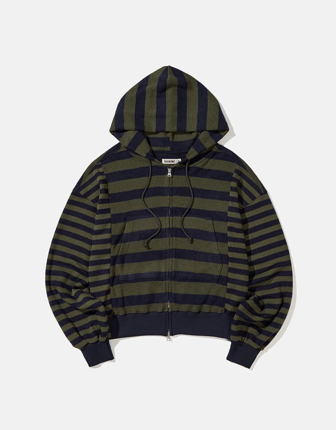 카락터 스프라이트 니트 후드집업  상품이미지1