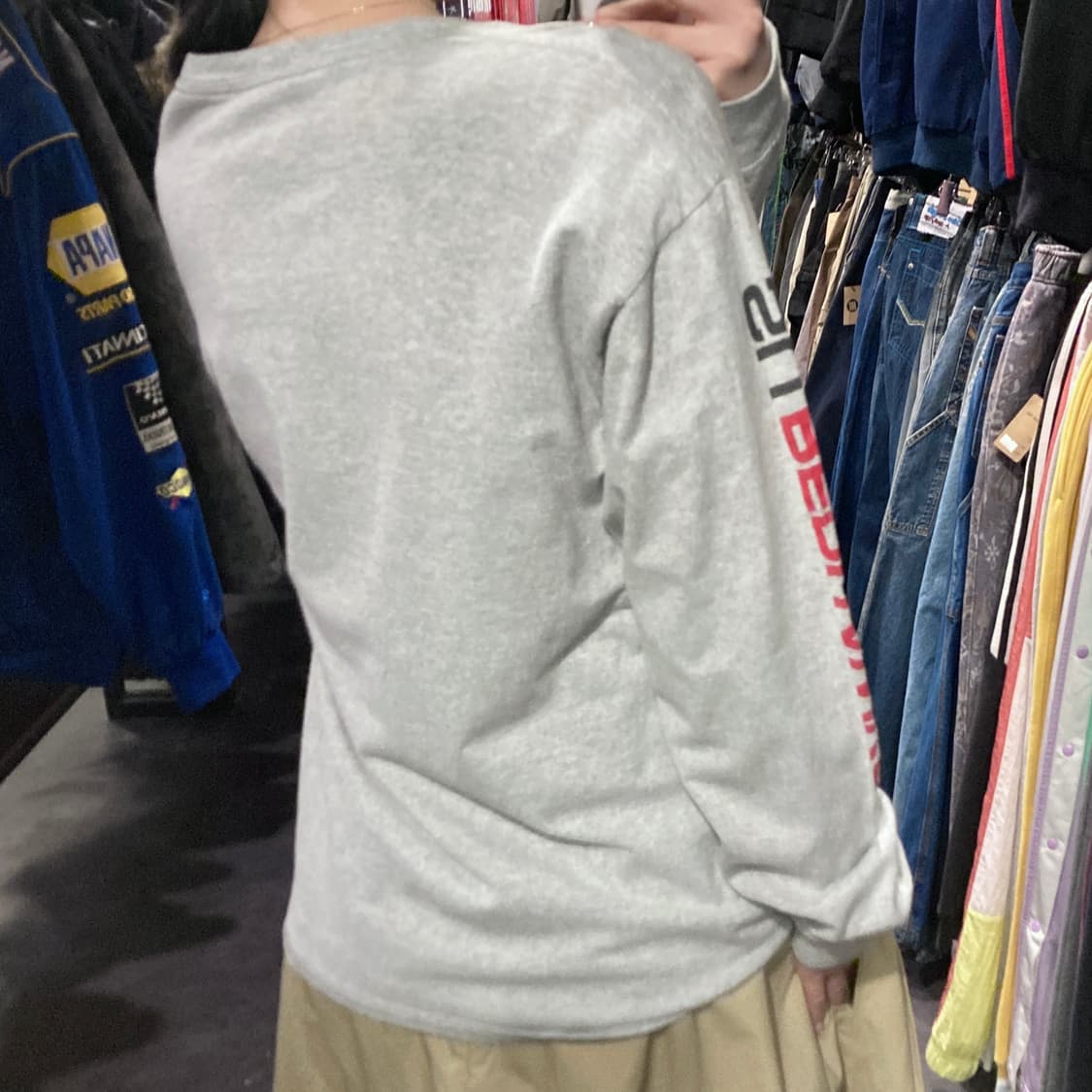 [IM] Champion 챔피온 시애틀 레드호크스 프린팅 스웻셔츠 그레이 상품이미지6