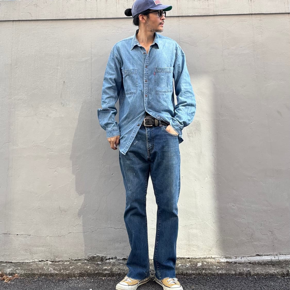 올드 리바이스 데님 셔츠 상품이미지7