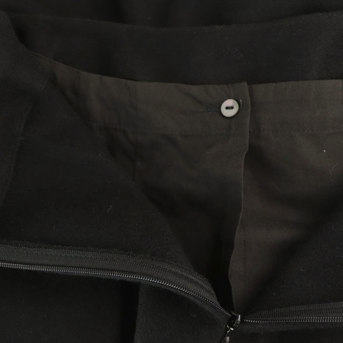 드리스 반노튼 레이어드 롱스커트 블랙 상품이미지6