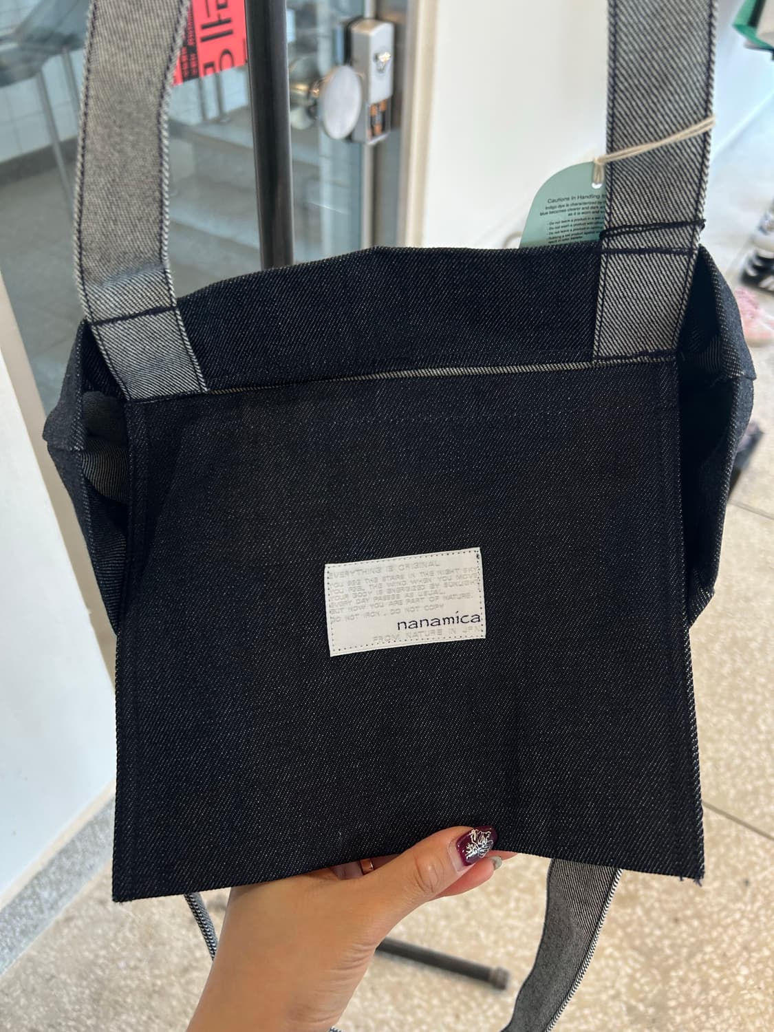 NANAMICA denim bag 상품이미지8