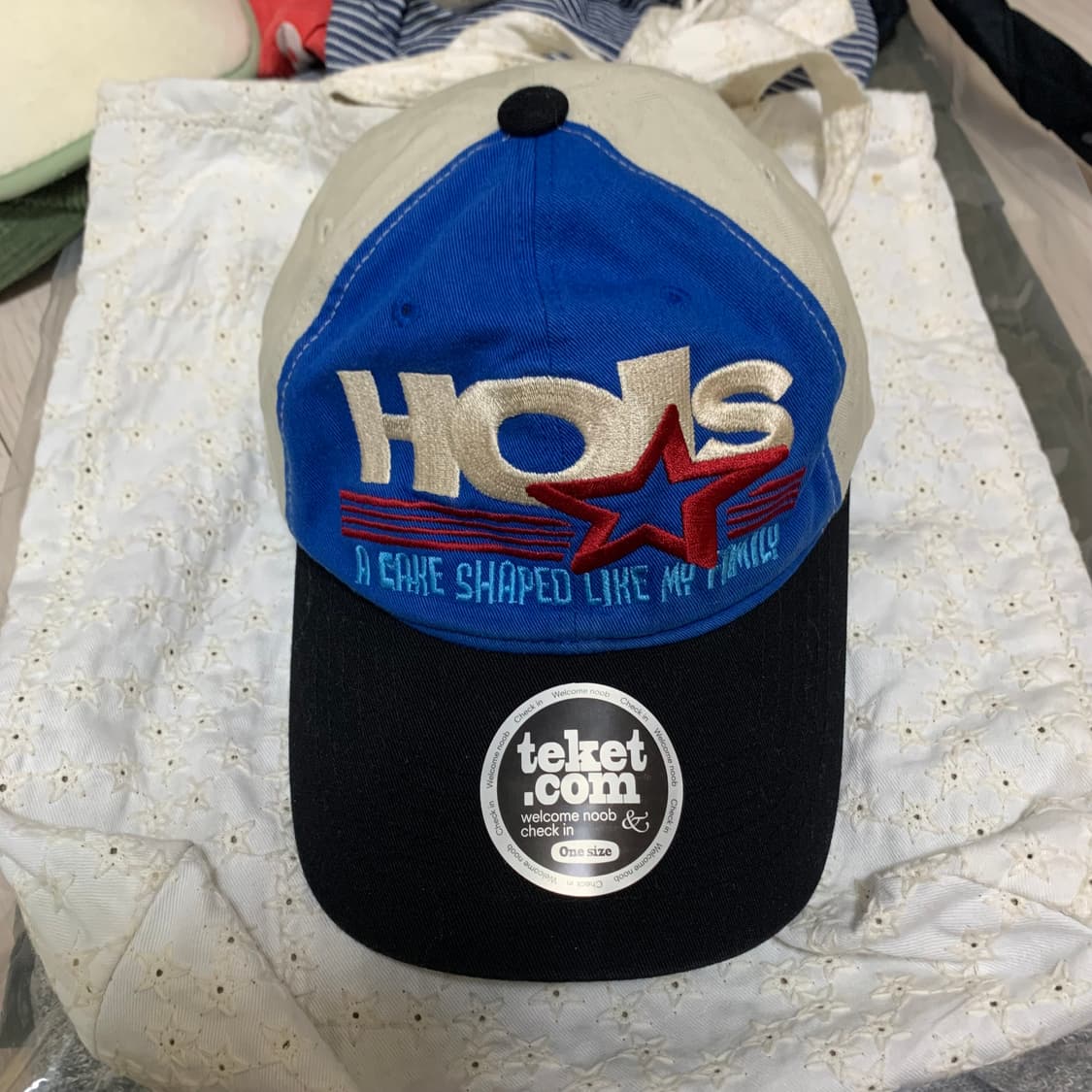 테켓 피스트 캡 블루  상품이미지3