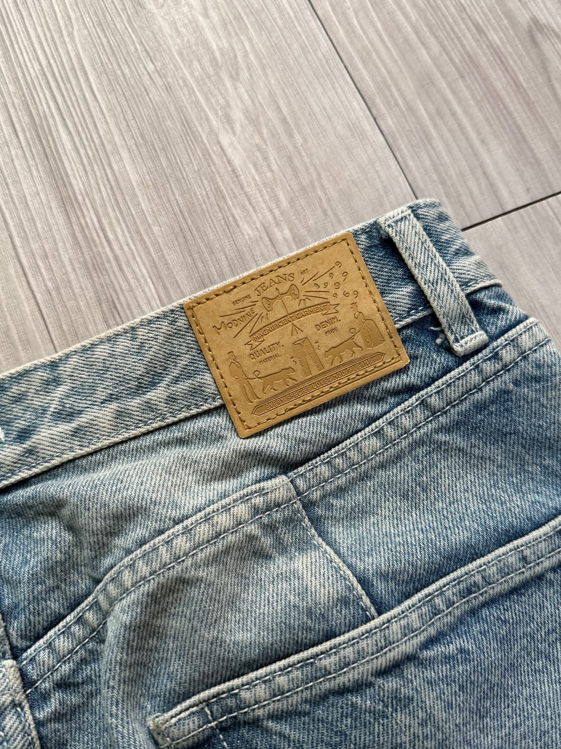 [31] ETCE x 모드나인 레이저 워시드 데님 상품이미지3