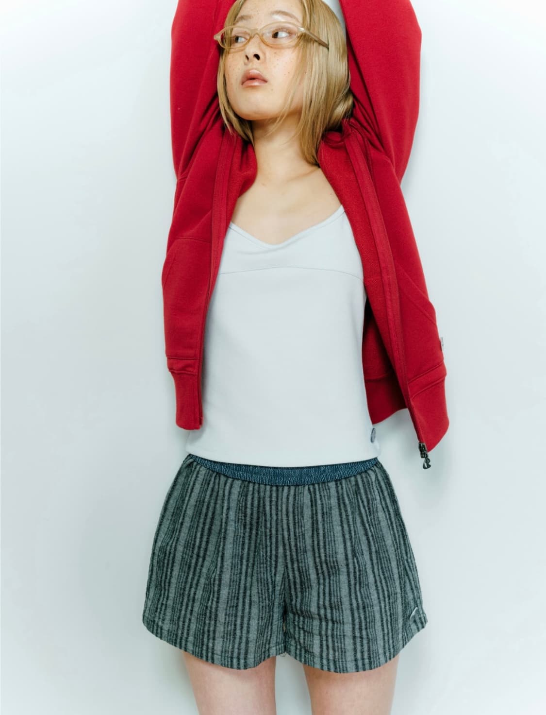 코이세이오 038 후드집업 레드 상품이미지4