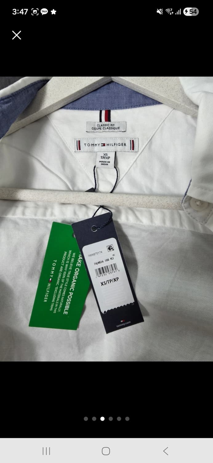 [택있는 새상품]타미힐피거 옥스포드 셔츠 44~55사이즈 상품이미지4