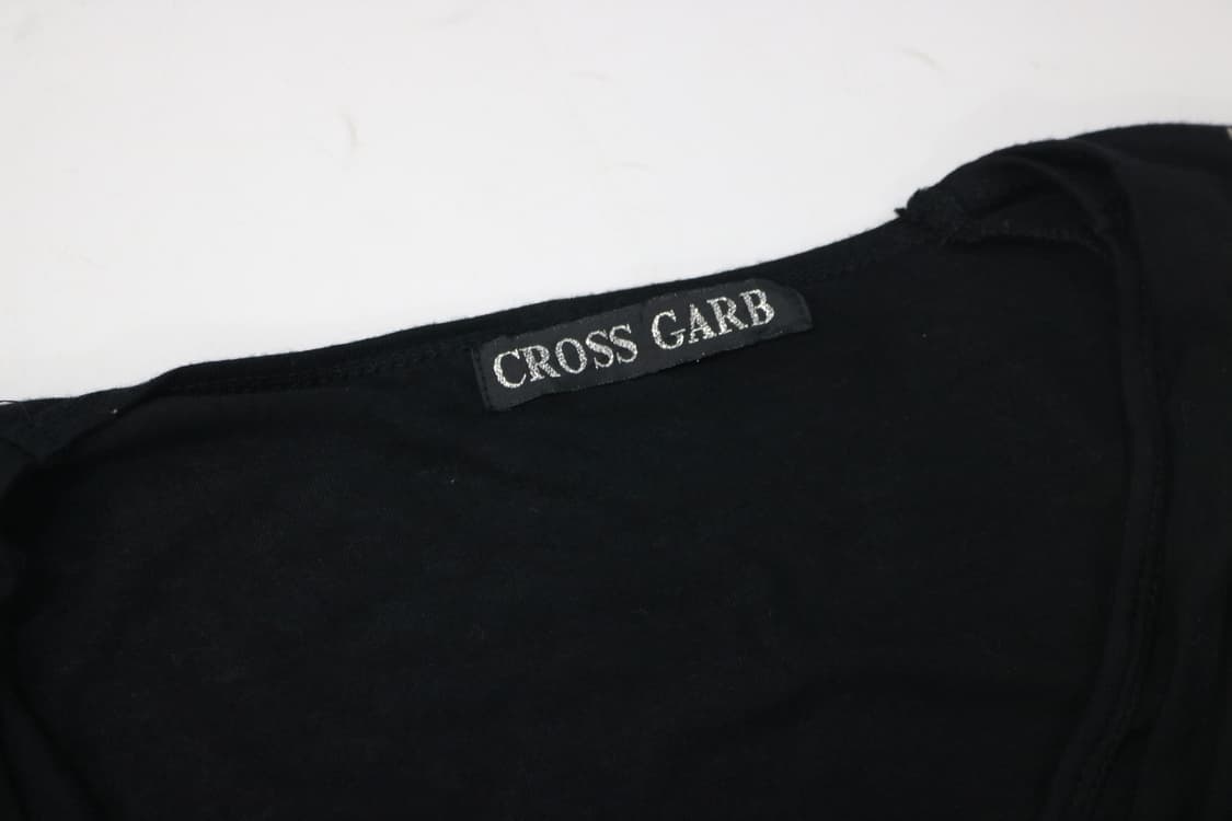CROSS GARB 크로스 가브 빈티지 스컬 레이어드 드레이프 롱슬리브 상품이미지7