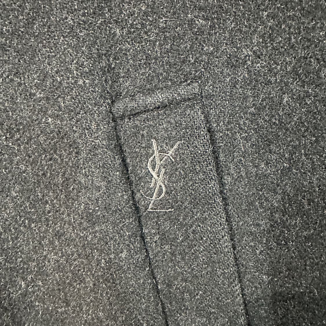 YSL 입생로랑 모직 블루종 자켓 L 상품이미지3