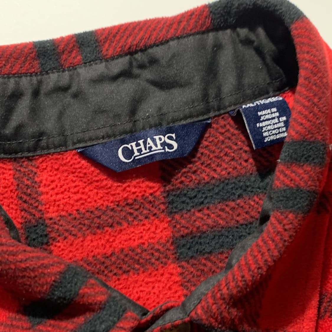 챕스 랄프로렌 플리스  플란넬 셔츠 상품이미지4