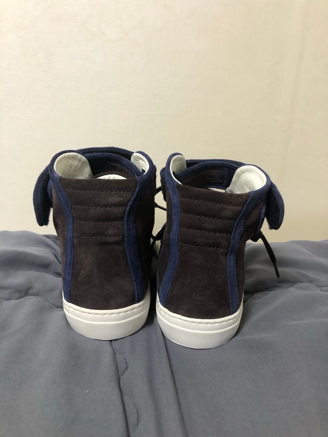 피에르하디 콜로라마 벨크로 하이탑 브라운 블루 39 상품이미지6