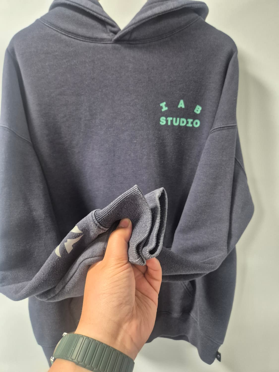 *무료배송*아이앱 스튜디오 x 리그오브레전드 네이비 후드 XL사이즈 상품이미지3