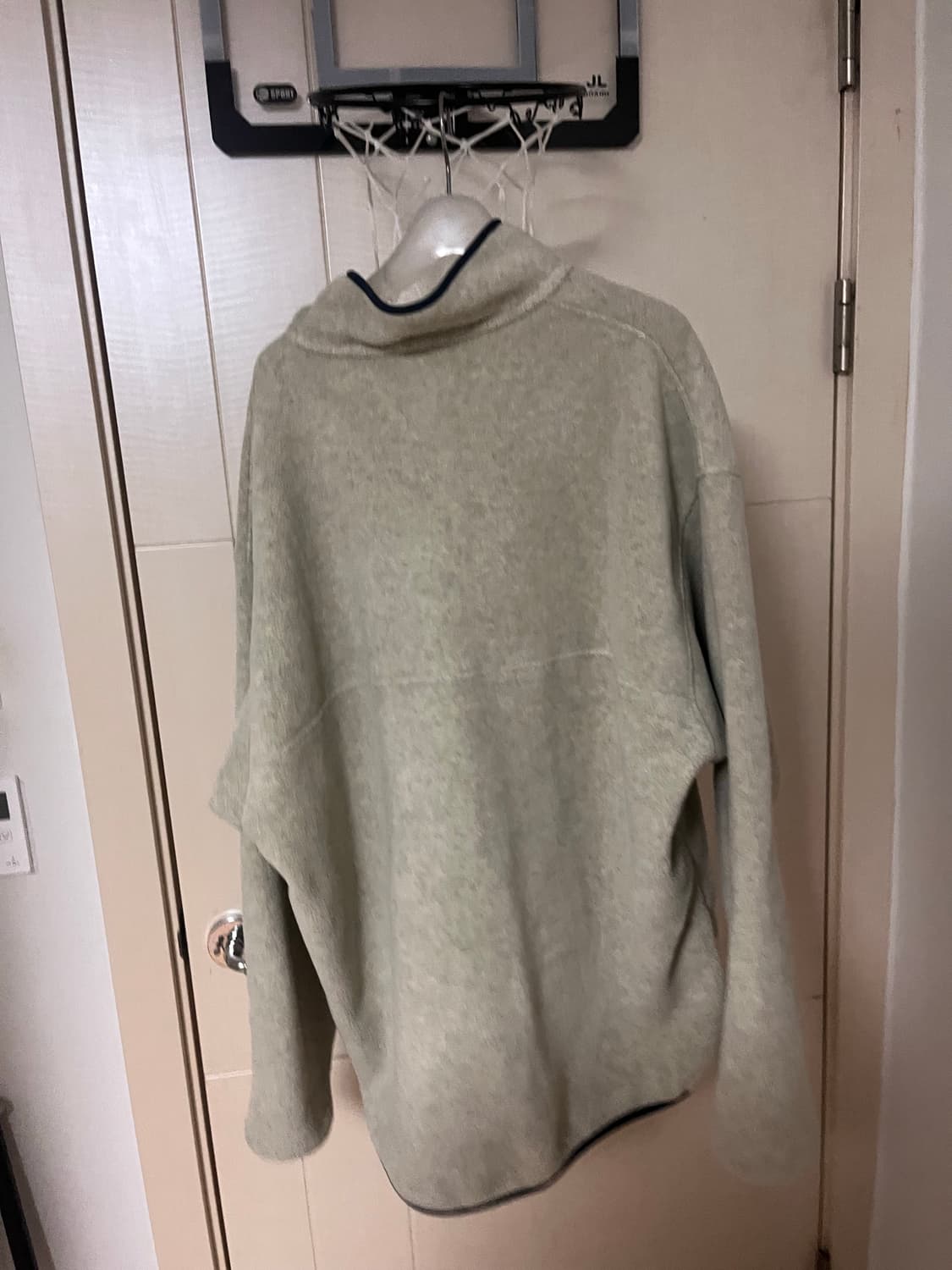 파타고니아 신칠라 스냅티 플리스 풀오버 오트밀 헤더 상품이미지3