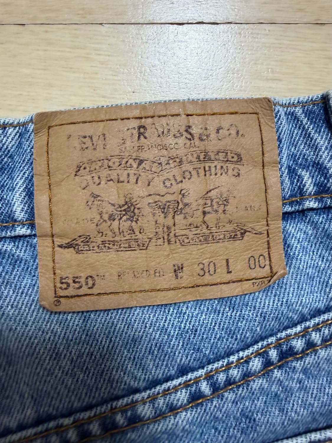 90s 리바이스 550 오렌지탭 쇼츠 상품이미지4