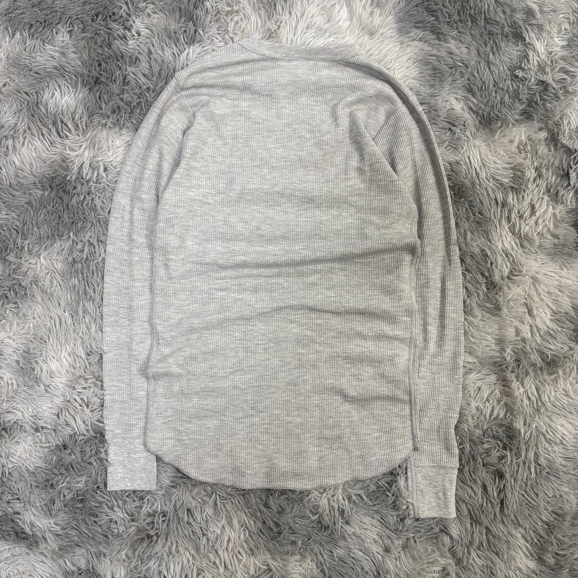 헤인즈 써멀 롱슬리브 그레이 M 상품이미지3