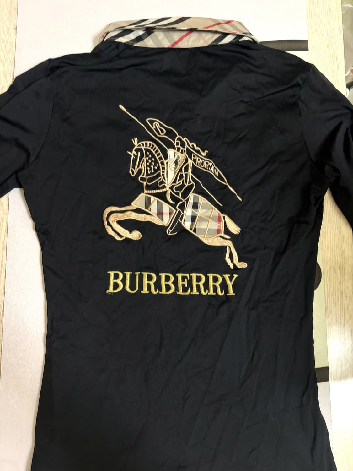 버버리 카라 셔츠 슬림핏 상품이미지2