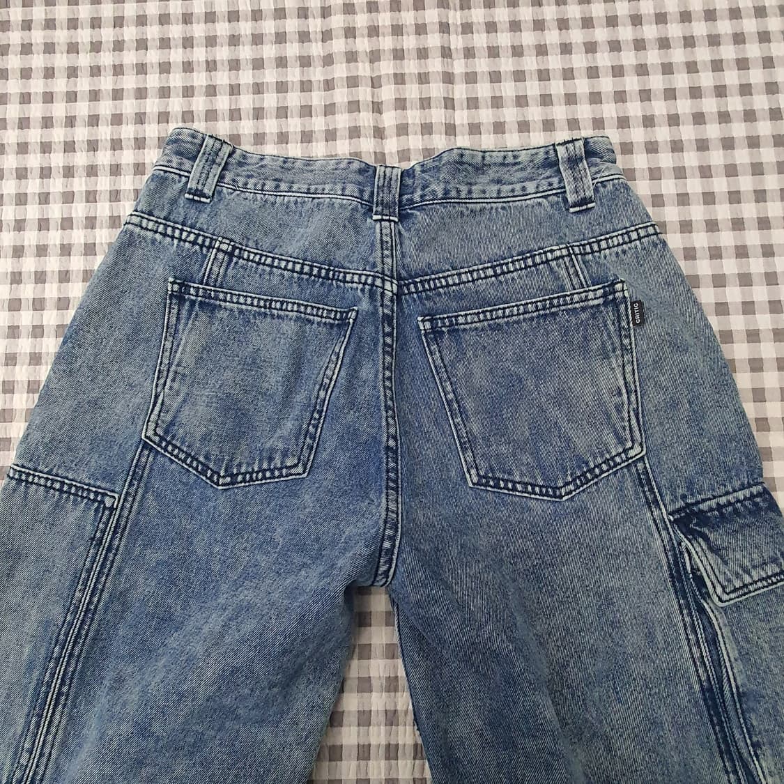 크리틱 와이드 데님 청바지 남자30 상품이미지5