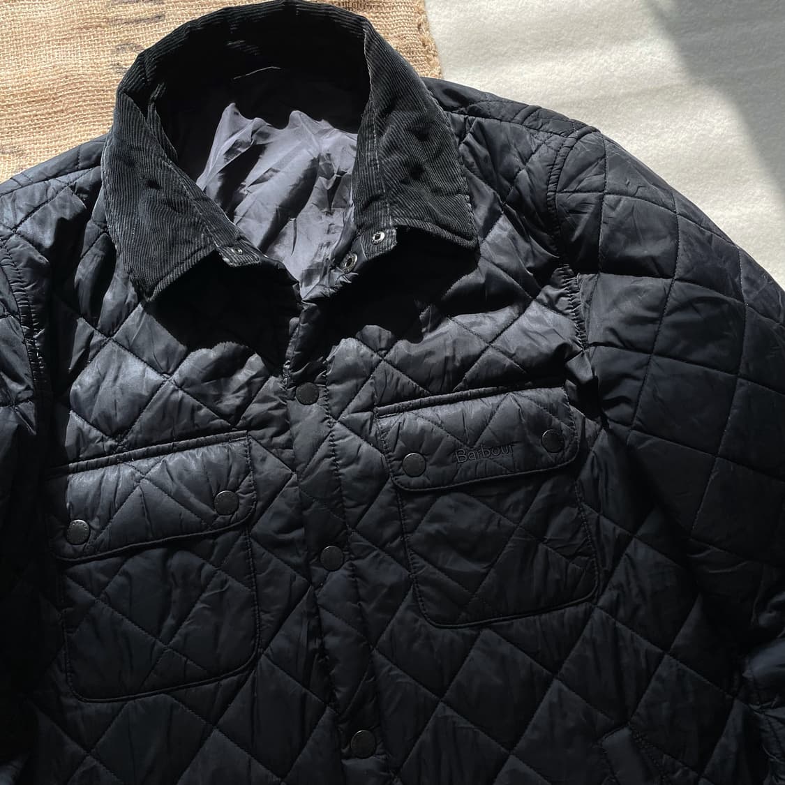 Barbour 퀼팅 자켓 상품이미지2