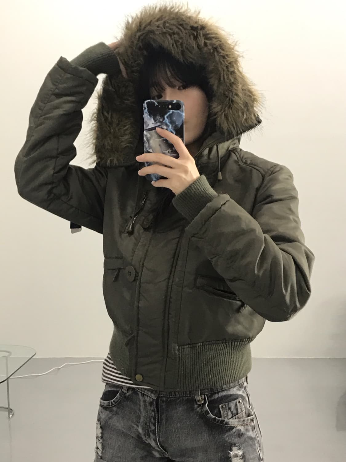 Jpn Khaki Military Wolfjaw Jacket 상품이미지4