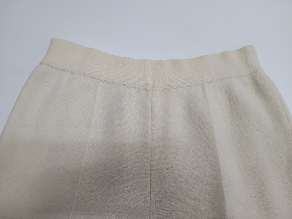 PRENDANG 쁘렝땅 울 와이드 밴딩 팬츠 / 여 67 아이보리 상품이미지3