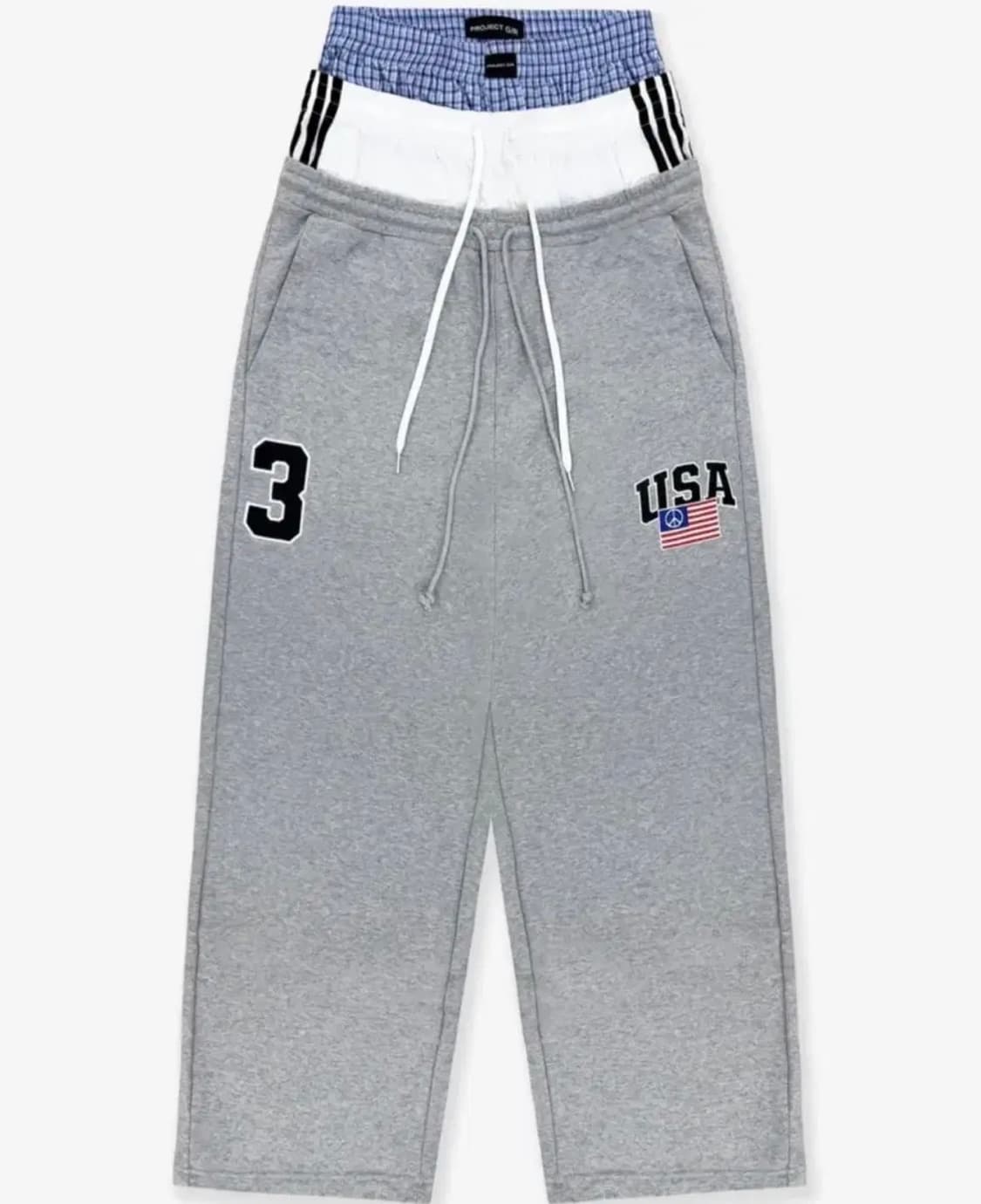 Project gr 3layerd sweatpants 상품이미지1