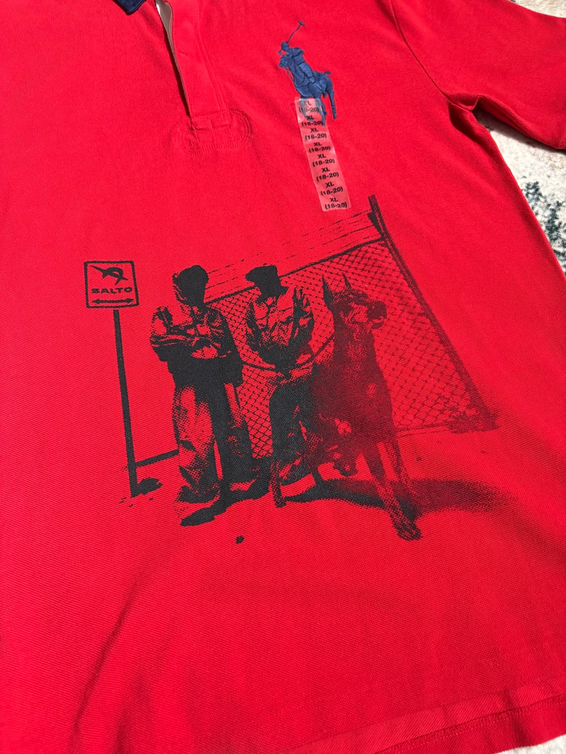 폴로 빅포니 커스텀 반팔티 새상품 상품이미지2